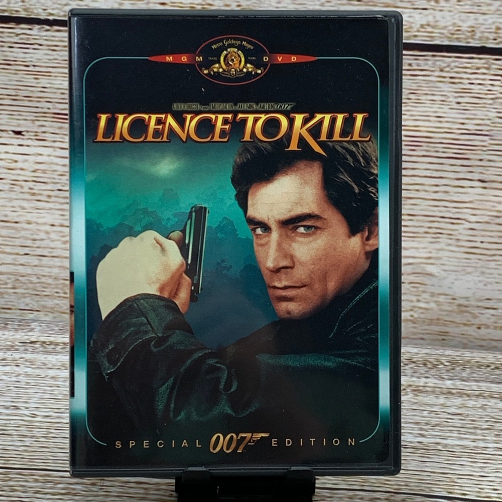 James Bond Licence to Kill Special Edition DVD Timothy Dalton Action Thriller